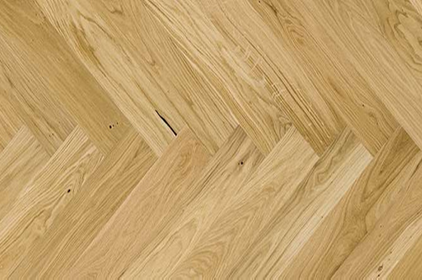 Oak Caramel — Hardwood Herringbone Flooring