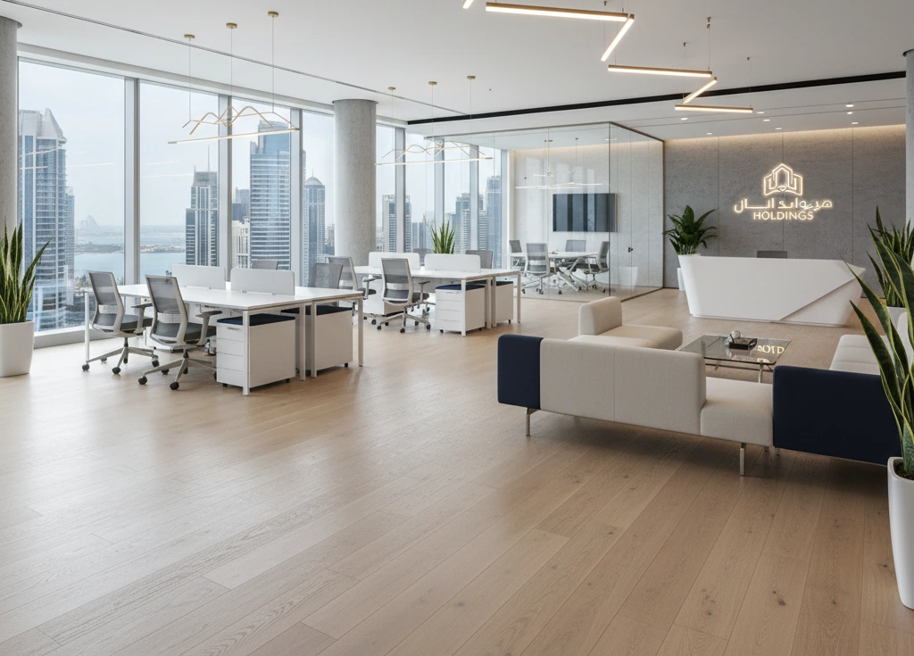 Office flooring Dubai commercial