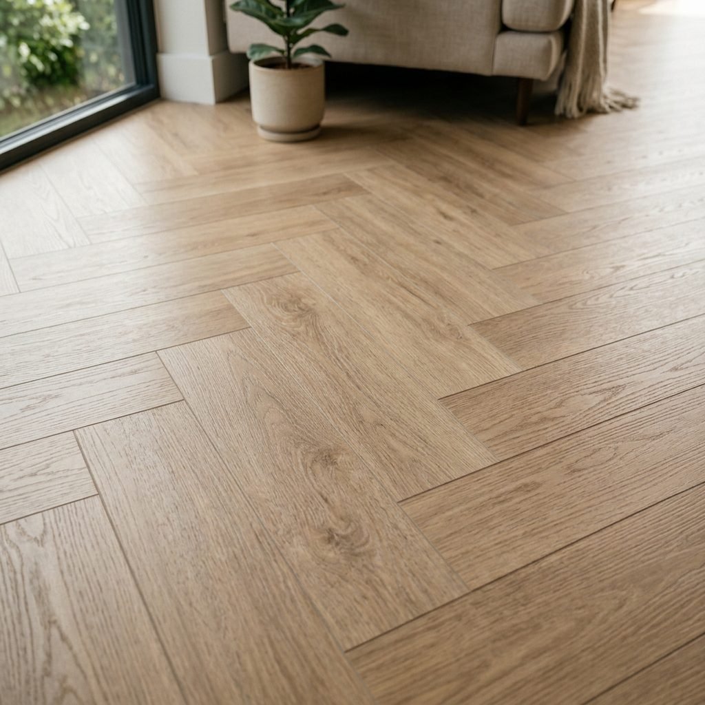 SPC Herringbone Flooring – Floor Woods Dubai