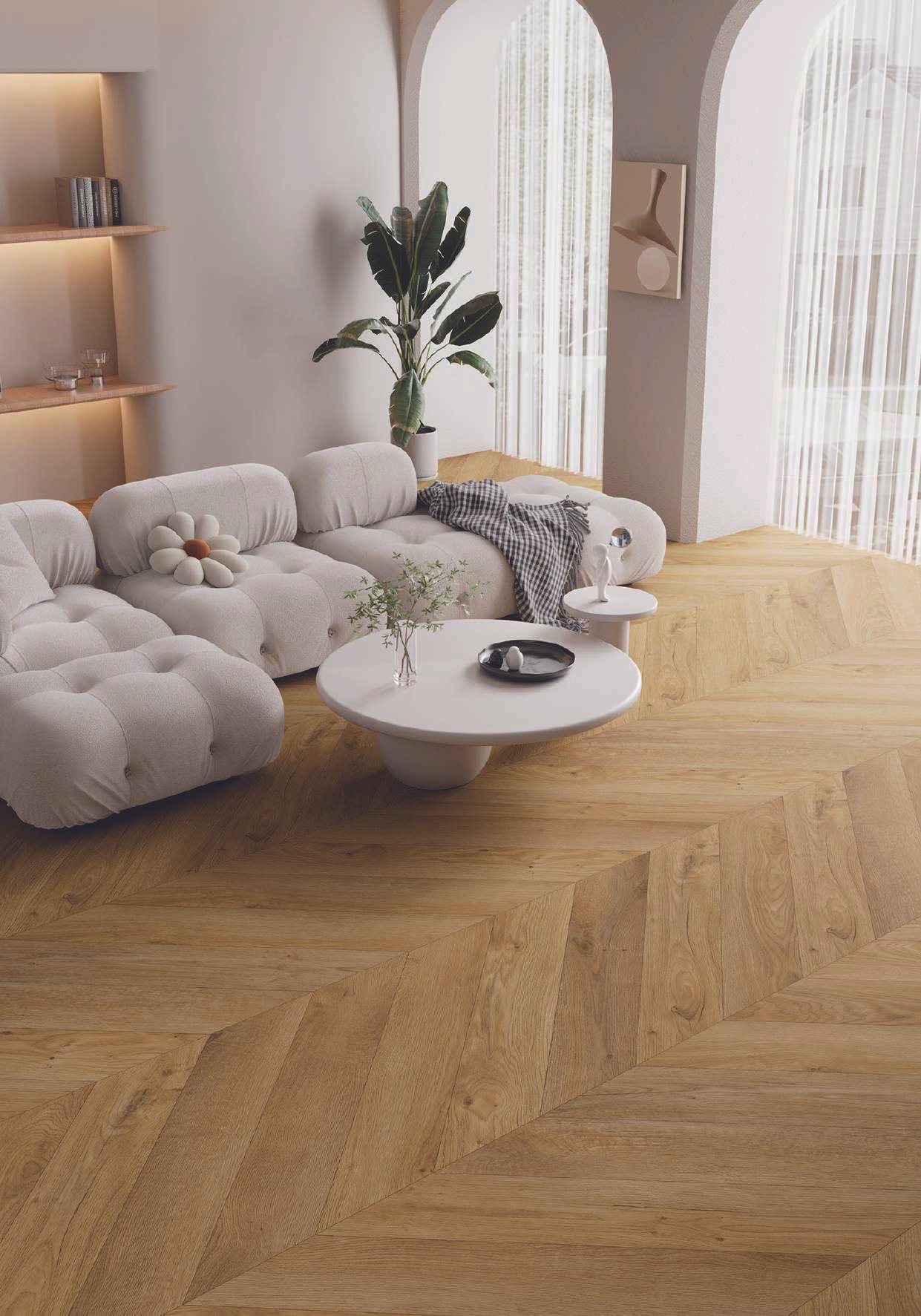 FB30010 — Bene Wood Chevron Flooring